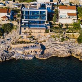 Luxury 7 Bedroom Dubrovnik Beachfront Villa with Infinity Pool, Sleeps 14